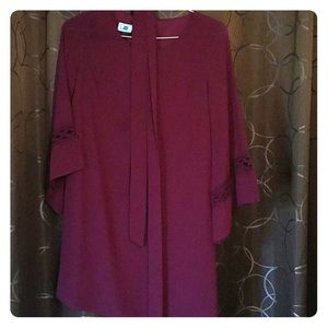 Fall casual dress with belt